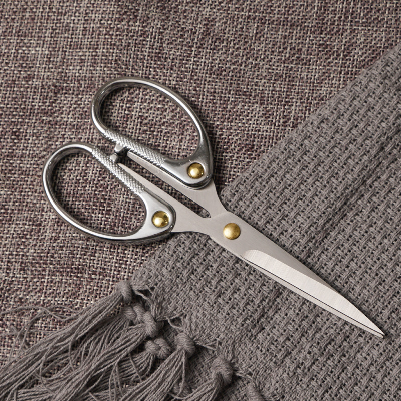 중형 알루미늄 합금 사무실 가위 [실버]