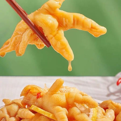 Boneless Chicken Feet Manufacturer, 2lb Pack, Whole Cooked, Wholesale, Snack Bag or Bucket Packaging, Citric Acid Spicy Boneless Phoenix Claws