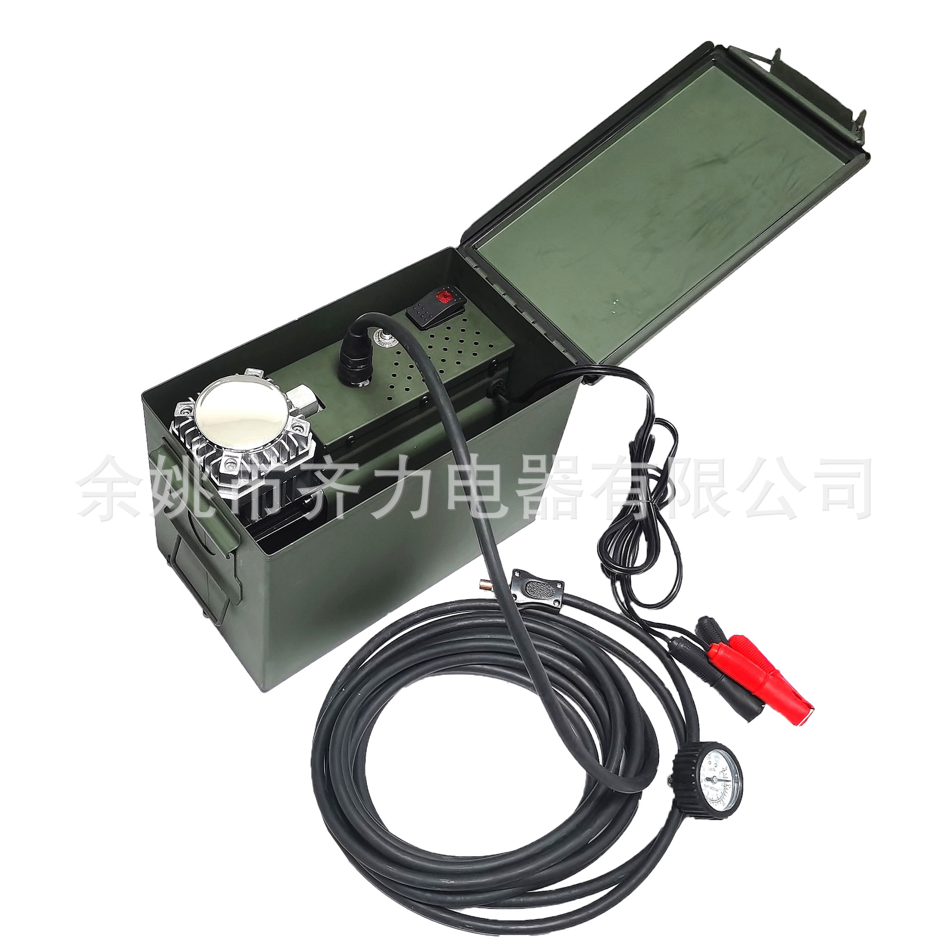 TMAX同款大功率气泵suv越野车汽车用车载便携式铁箱充气泵