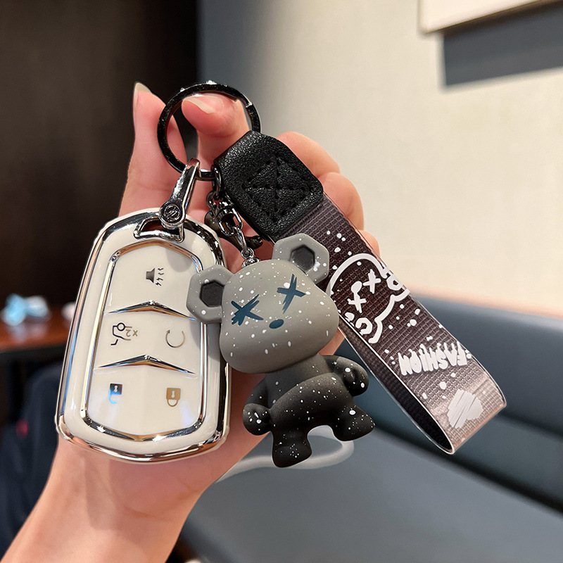 For Cadillac key case xt5 xt4 xt6 ct5 ct6 ct4 xts shell atsl car key case
