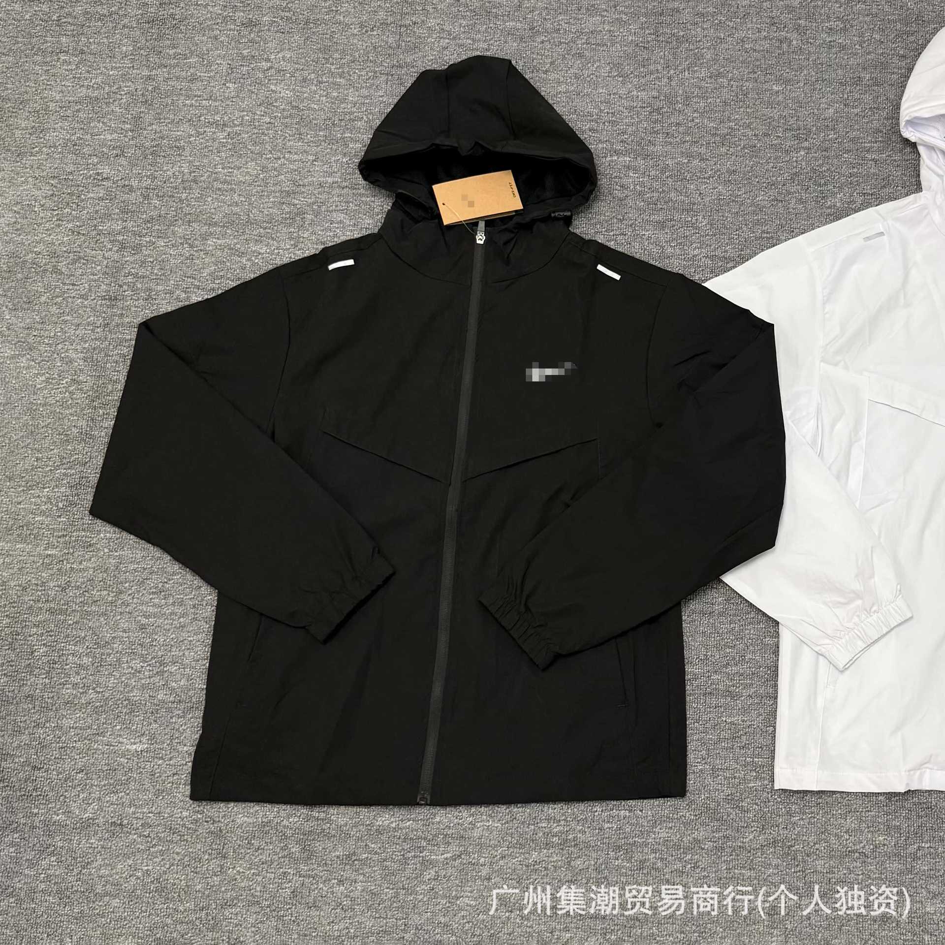 Nuevo traje de asalto deportivo de hielo primavera y otoño chaqueta de secado rápido chaqueta encapuchada a prueba de viento chaqueta de otoño chaqueta de hombre