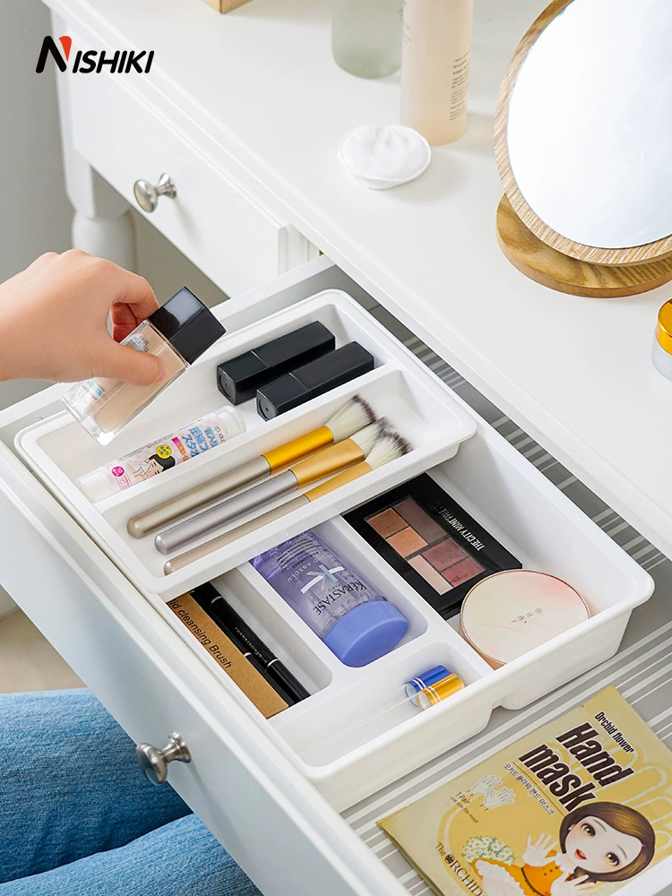 Drawer finishing box partition storage box partition board free combination cabinet storage compartment