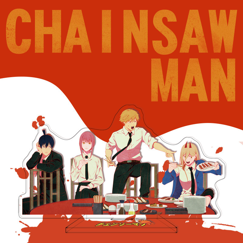 【鴻逸】チェーンソー人アニメアニメ漫画周辺立札16cm電次パワ国境を越えたソースはd制|undefined