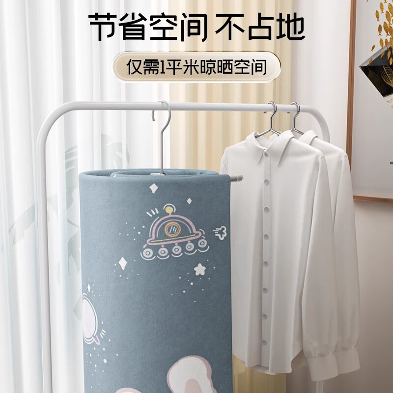 スパイラル式干し布団神器ベランダ家庭用多機能円形回転干しシーツ棚ハンガーメーカー卸売り|undefined