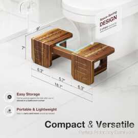 木质浴室马桶凳儿童成人可折叠脚踩凳孕妇老人厕所卫生间坐便凳