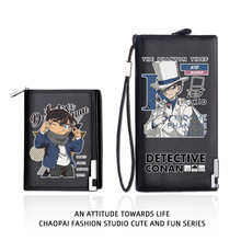 动漫柯南钱包2025新款银行证件卡包简约时尚卡片夹多卡位零钱包