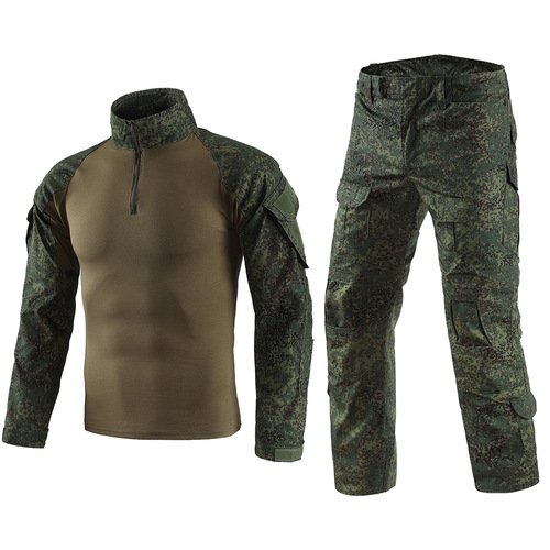 ESDY outdoor frog suit long-sleeved frog suit men's work clothes camouflage suit work clothes