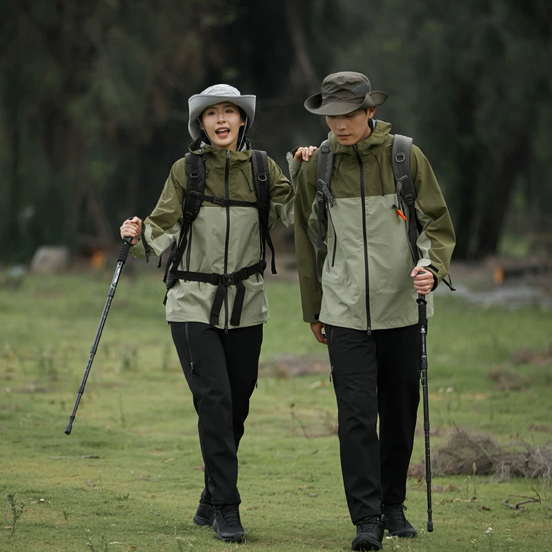 2024 птица такая же твердая Лыжная куртка зимняя уличная Водонепроницаемая термосвариваемая YK молния мягкая оболочка пальто для влюбленных