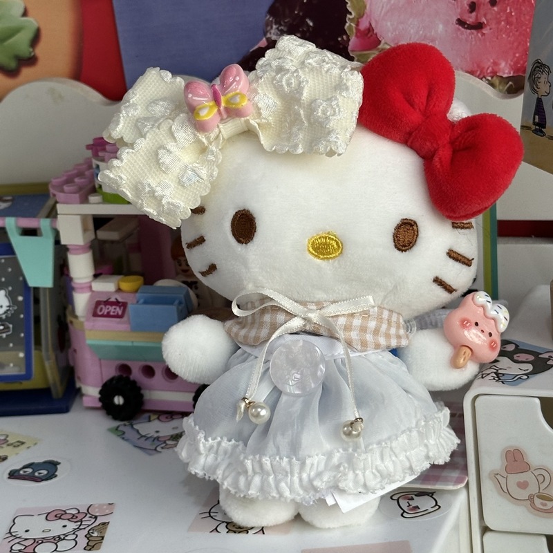 ハローキティバッグペンダントリトルシェフシリーズハローキティ人形ペンダントかわいい漫画人形キーホルダー|undefined