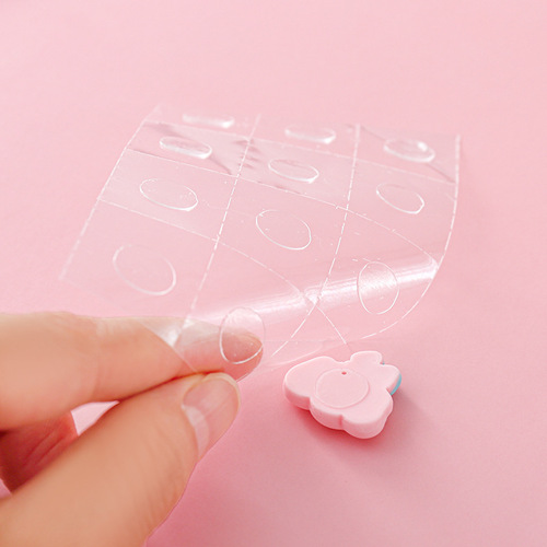 Transparent and invisible double-sided tape, multi-functional student DIY stationery and household supplies, dot adhesive, balloon decoration, removable round dot adhesive