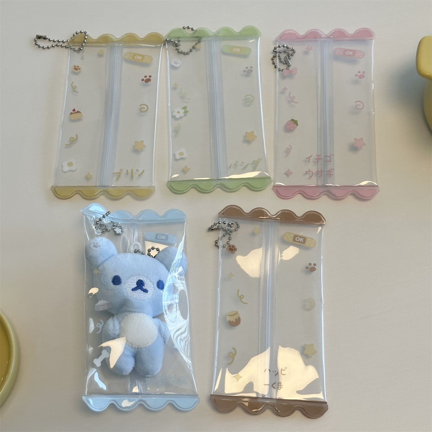 Bolsa de Exhibición para Muñecas de PVC Transparente A Prueba de Polvo y Portátil