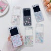 Samsung, fresh folding phone case flower-shaped, epoxy resin, folding screen, 4, 3