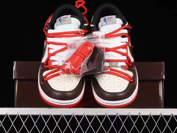 White brown red