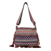 Ethnic capacious one-shoulder bag, ethnic style, 2023 collection, boho style
