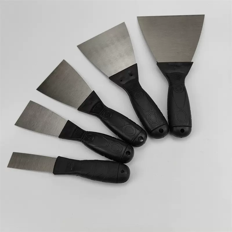 黑色塑料柄油灰刀腻子刀批刀塑料铲刀灰实力蓝柄抹子灰刀塑料铲刀