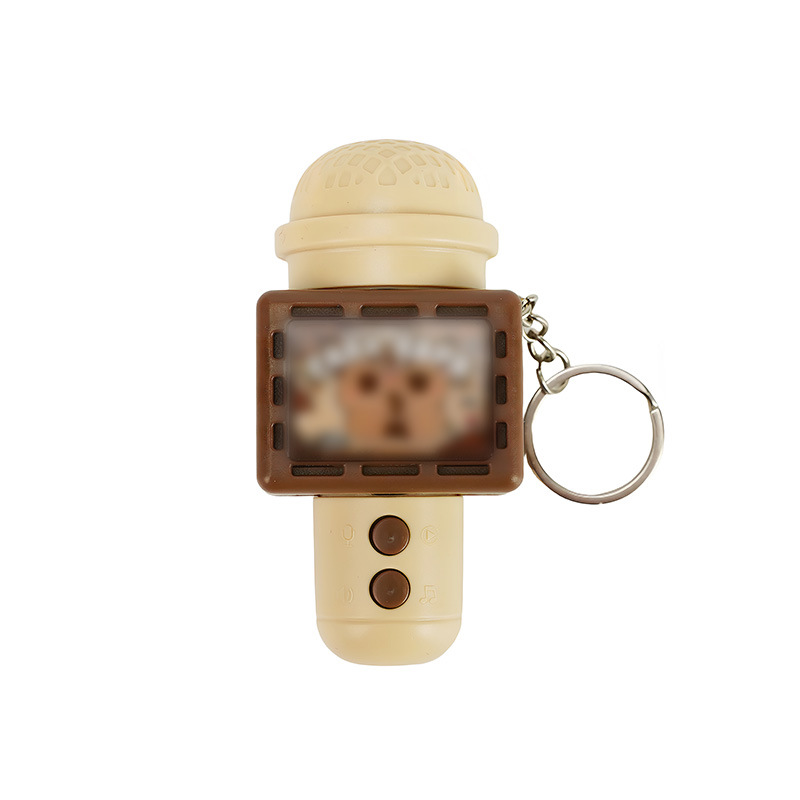 Microphone recorder [Light coffee] bagged