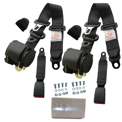 three-point automatic telescopic belt – Car seat belt - k3-galvanized-30-full-package-webbing-base-with-a-complete-set-of-screws-in-a-box