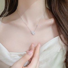 闪钻葫芦项链女轻奢个性高级感新中式百搭新款小众锁骨链生日礼物