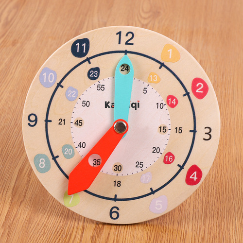 Digital teaching aids clock for primary school students in first and second grade alarm clock time cognitive learning early education toys for young children