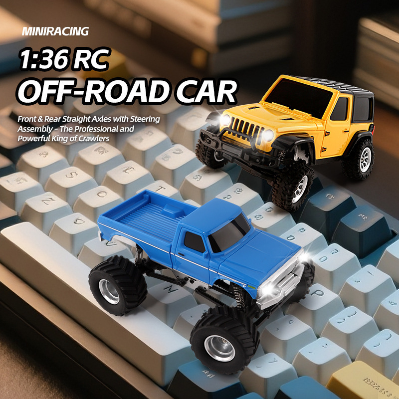 Jeep Big-Wheel Rc Remote Control Car Four-Wheel Drive Children's Gift for Boys Realistic Off-Road Vehicle 1:36 Toy Model Jeep Big-Wheel Rc Remote Control Car Four-Wheel Drive Children's Gift for Boys Realistic Off-Road Vehicle 1:36 Toy Model