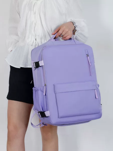 New cross-border large-capacity backpack for men, suitable for business trips and travel, portable