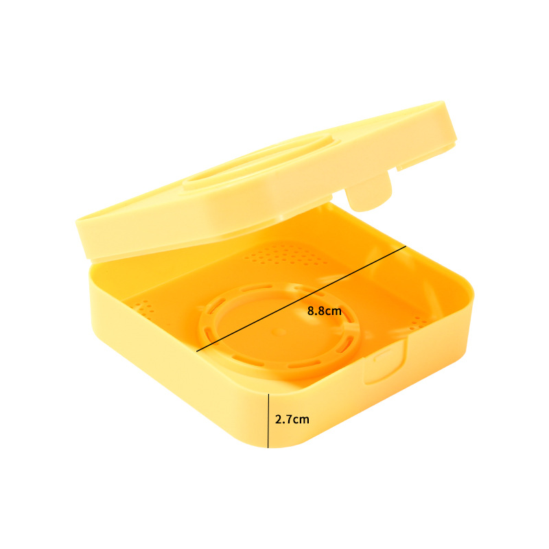 Ermu uva puff caja Cámara transpirable algodón de azúcar cojín de aire polvo suelto 100 puntos grande XL puff Paquete de almacenamiento