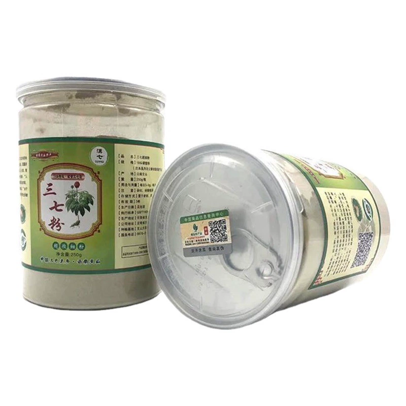 Происхождения Прямые почтовые расходы Юньнань Вэньшань Panax Notoginseng порошок 250 г Panax Notoginseng ультратонкий порошок Tianqi порошок Товары для путешествий