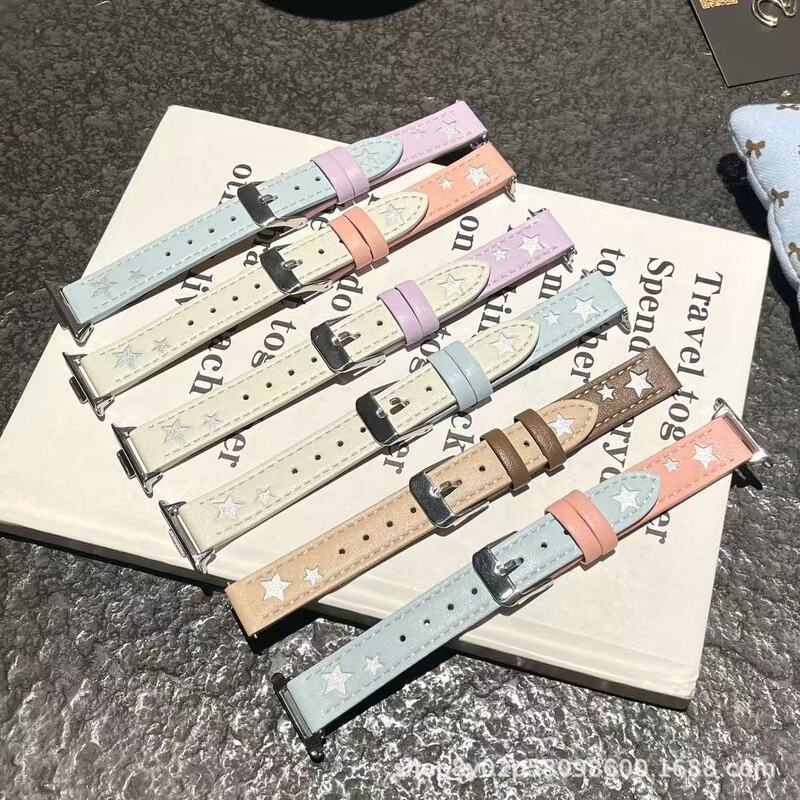 Galaxy Star Valley Watch Strap Is Suitable for Apple Iwatch11, Xiaomi Bracelet 10, Huawei Bracelet 10, Star Color Matching Wristband