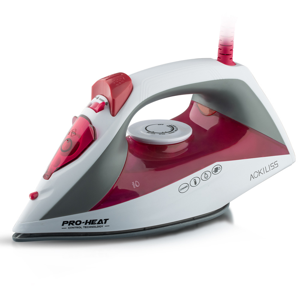 ACKILISS European standard cross-border household steam iron 1400W handheld small portable ironing machine
