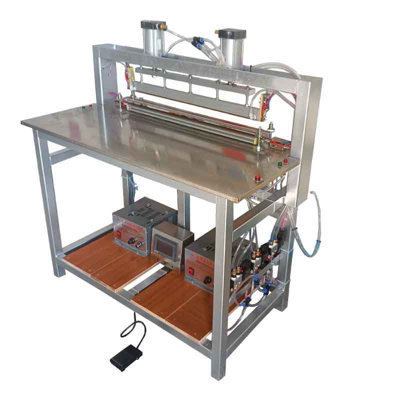 XC-QJJ信诚鱼苗 虾苗袋双层切角机微电脑控制方底袋机加工设备