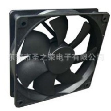 DC12025双滚珠散热风扇轴流风扇通风散热大功率12v24v48v