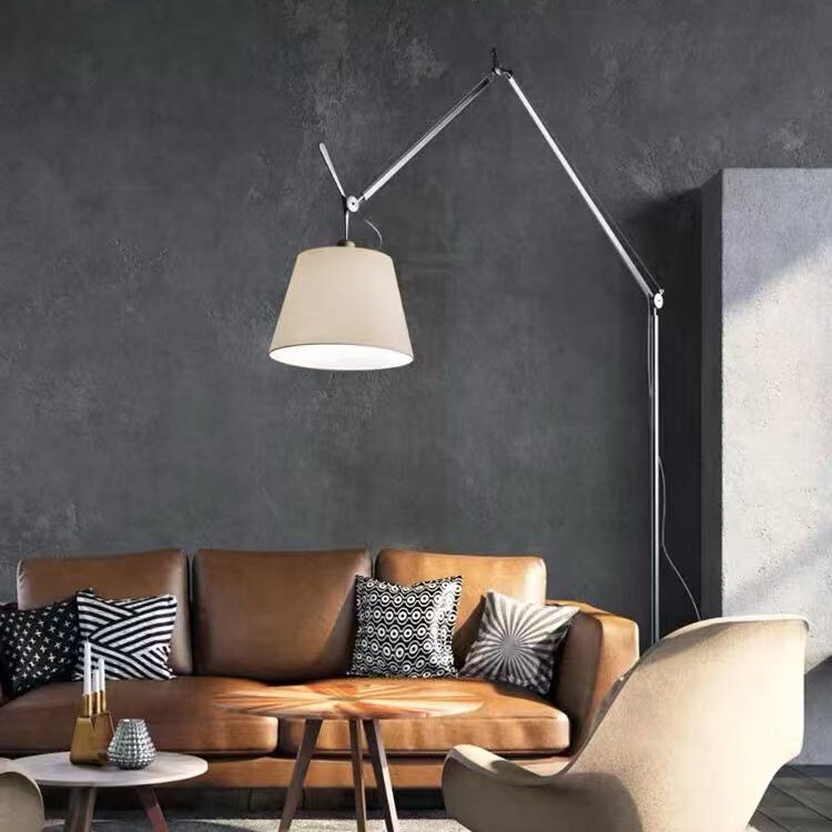 Artemide Designer Living Room Sofa Robotic Arm Floor Lamp Bedroom Industrial Style Dimmable Ambient Light Minimalist