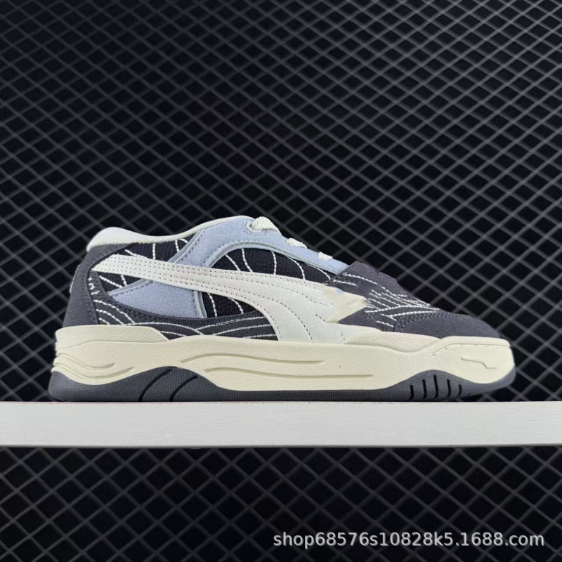 Putian Foreign Trade Court Ate Basketball Shoes Retro Lightweight Sports Non-Slip Wear-Resistant Fashion Thick-Soled Versatile Sneakers