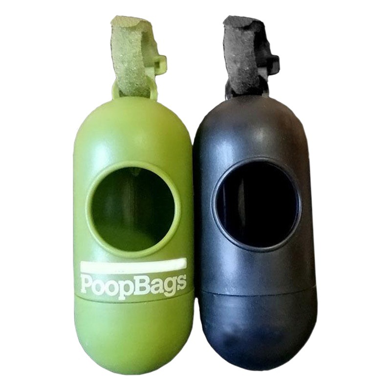 ER factory direct supply pet feces bag dispenser pill type bullet type convenient carrying poop pick up bag box
