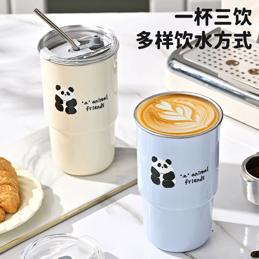  Cartoon glass stainless steel, tea cup, stainless steel AISI 304, Birthday gift, wholesale
