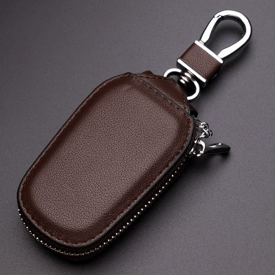 Static Rod/Key Bag Key Case Men and Women - rainbow-bag-coffee