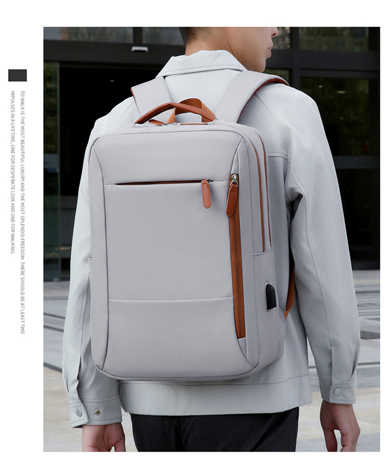 New travel computer bag backpack, 16-inch lightweight backpack for business trips, large-capacity business schoolbag for college students Specification drawing