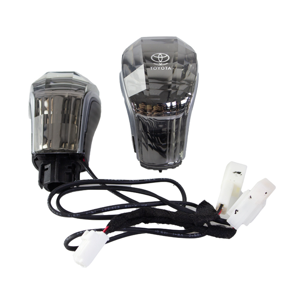 Transfronterizo adecuado para Toyota Corolla automático manillar de cristal cambiador LED cambiador de cabeza modificado accesorios de balonmano image 4