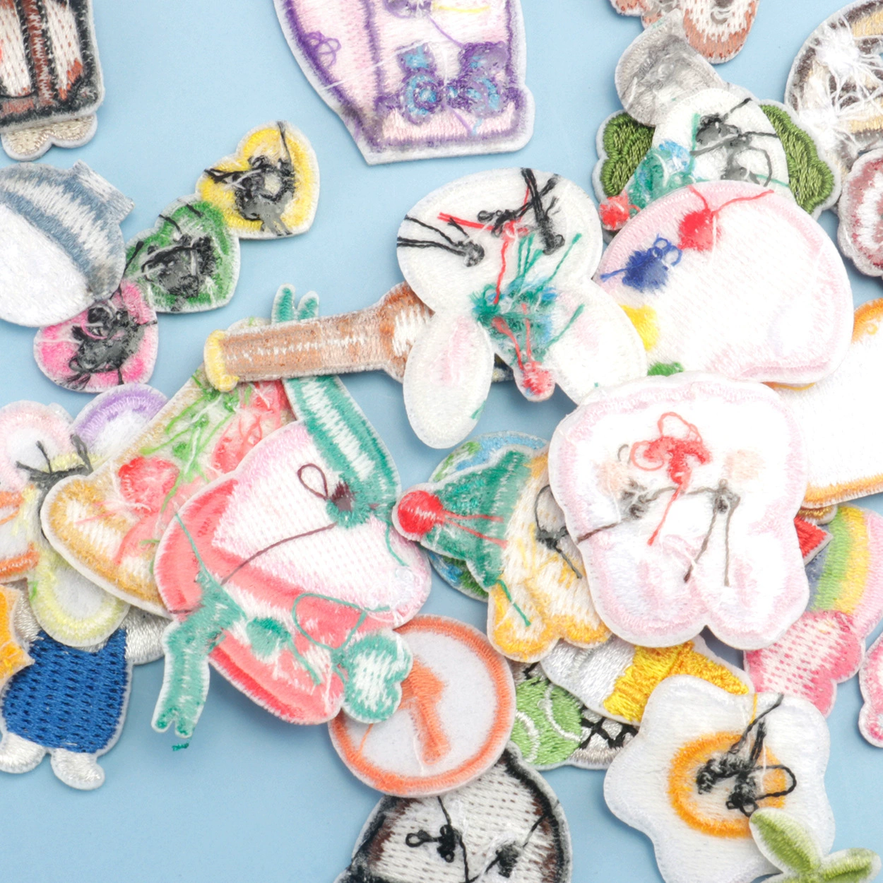 Новый мини-комикс набор нашивок patches для одежды с вышивкой DIY декоративное украшение для одежды, детский школьный рюкзак, украшение, стиль клеевого клея