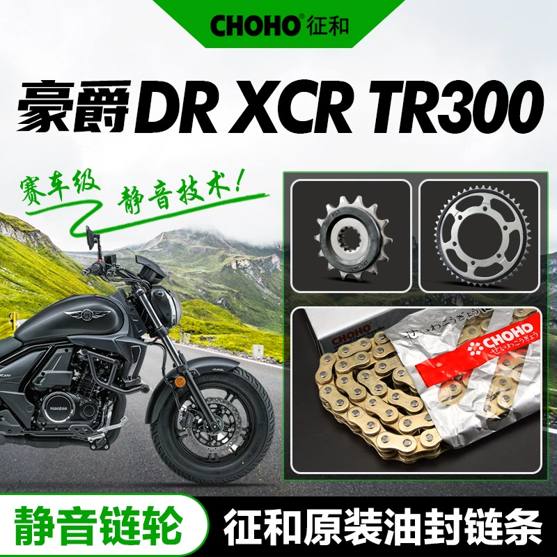 Применимо для мотоцикла Hower DR XCR TR300 размер зубной диск бесшумный цепной цепи цепи цепи цепи