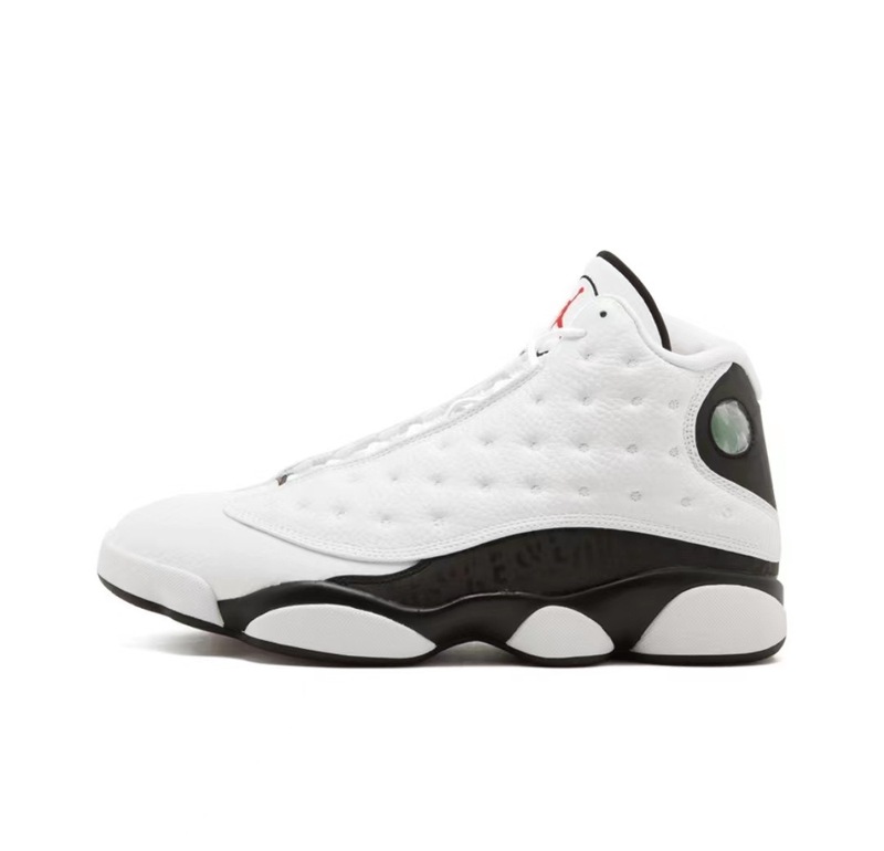 莆田靴 AJ13 純正オリジナル Qiao 13 通気性クッション性滑り止めミッドトップスポーツシューズメンズハイトップ実用的なバスケットボールシューズ|undefined