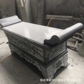 祠堂供奉台图片 寺庙石材供桌加工 石材可选 福建天然石材