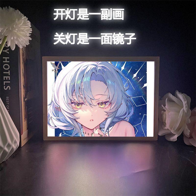 Reincarnated Goddess in Another World: What I Want to Be is My Hero's Rib - Peripheral Mirror Light Painting Ornament Night Light Reincarnated Goddess in Another World: What I Want to Be is My Hero's Rib - Peripheral Mirror Light Painting Ornament Night Light