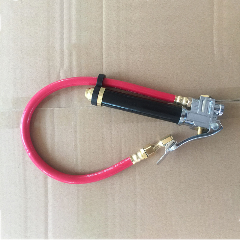 高档汽车轮胎压监测器带尺胎压枪 可定生产胎压计打气枪