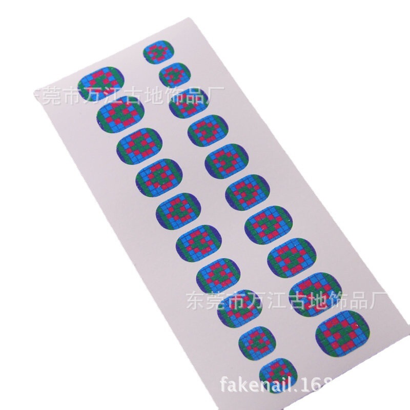 Production of Customized Nail Stickers for Adults & Children, Nail Decals, Full Nail Wraps