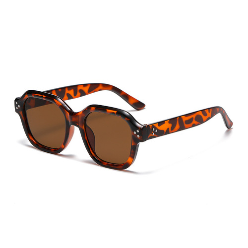 7312 Children's Size Sunglasses 2024 New Korean Style Color Dark Glasses Instagram Style Streetwear Sunglasses