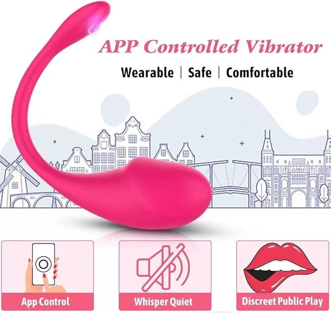 App Remote Control Wearable Vibrator with 10 Frequencies for G-Spot and Clitoral Stimulation — detail image 16