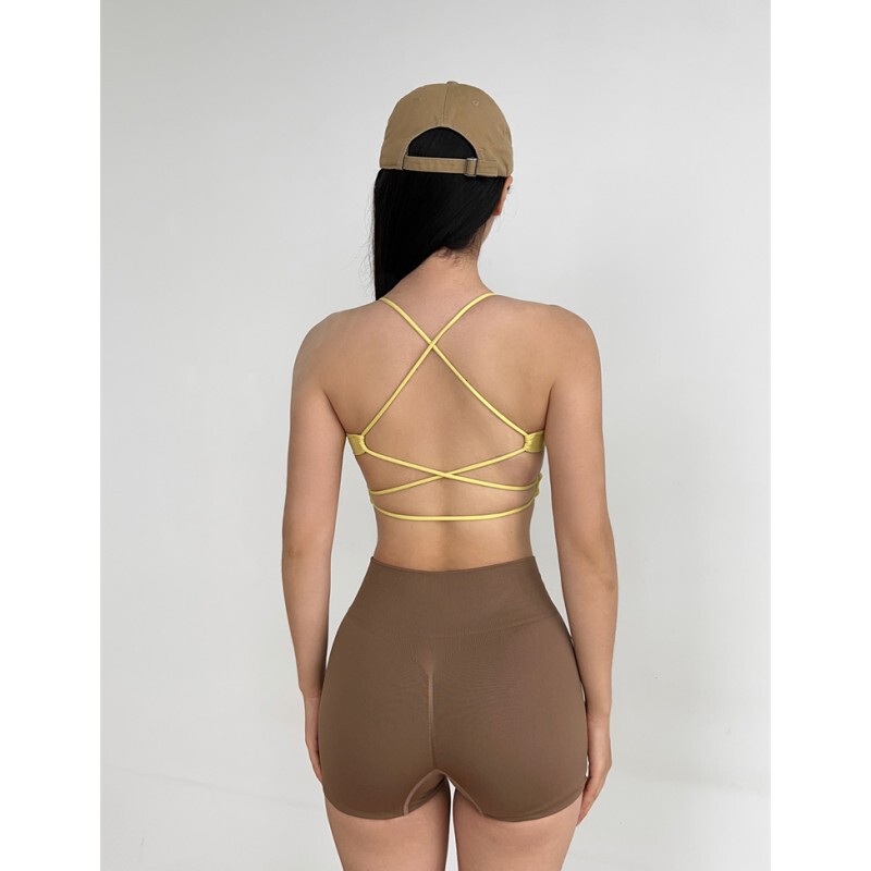 Beauty back sports thin strap underwear yoga chest big Pilates outer wear vacation comfortable push up fitness bra 1246 Beauty back sports thin strap underwear yoga chest big Pilates outer wear vacation comfortable push up fitness bra 1246