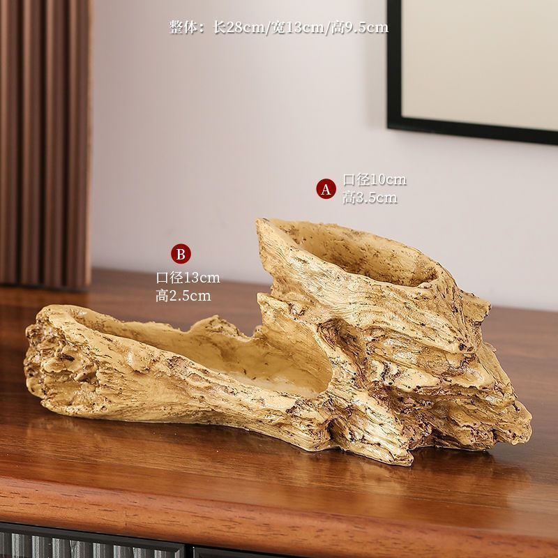 대형 모조 돌 모양의 세면대 장식품