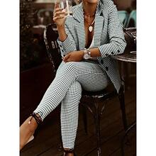 W 60345 Fashionable Winter Casual Suit Set ŷ��������װ